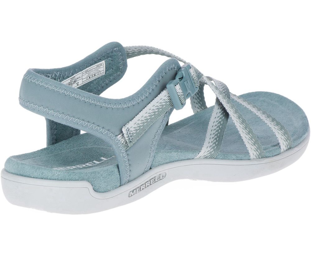 Merrell Sandaler Dame - District Muri Lattice - Blå - USG298430